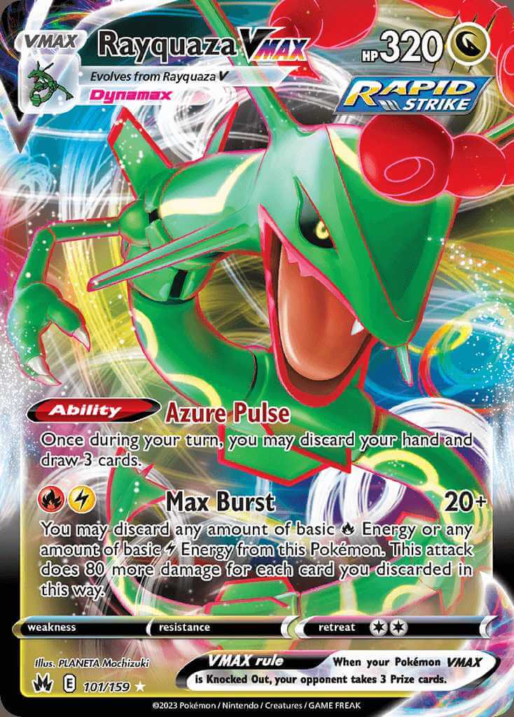 Rayquaza VMAX (swsh12pt5-101) - Pokémon Card Database - PokemonCard