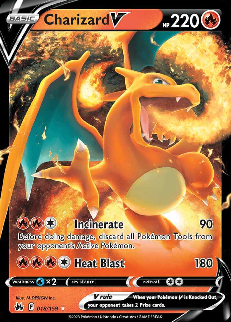 Pokemon Regigigas V 113/159 Card (2023)(USED) in 2023