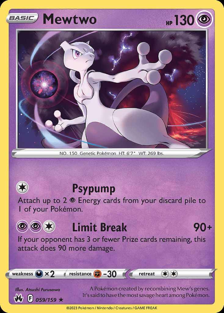 Mewtwo, Brilliant Stars, TCG Card Database