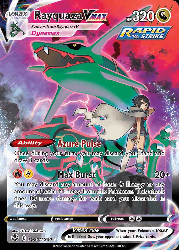Rayquaza VMAX PokemonCard