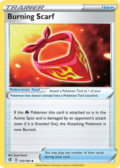 Card: Burning Scarf