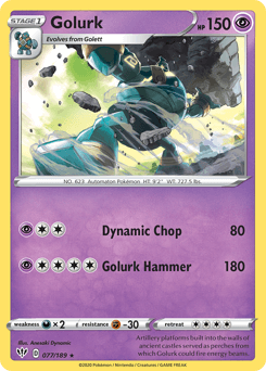 Card: Golurk