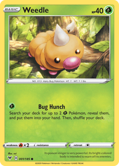 Card: Weedle