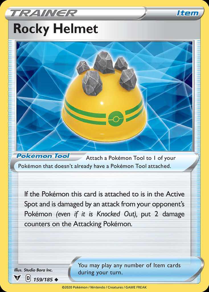 frygt tweet ordlyd Rocky Helmet (swsh4-159) - Pokemon Card Database