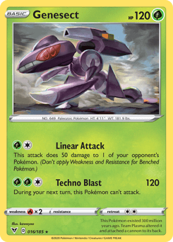 Genesect (xyp-XY119) - Pokémon Card Database - PokemonCard