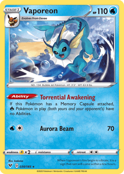 Card: Vaporeon