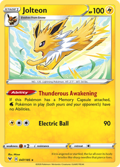 Card: Jolteon