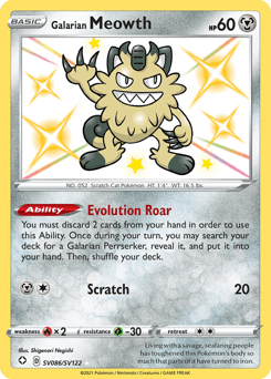 Card: Galarian Meowth