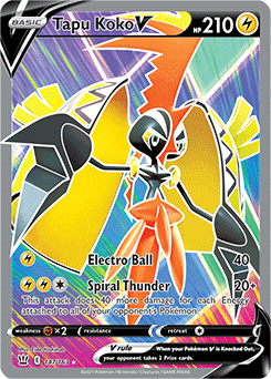Tapu KOKO VMAX with Arceus VSTAR is continually doing well in Japan!  [Pokemon TCG Online] 