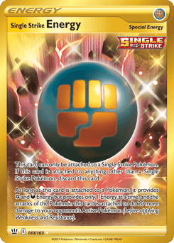 Card: Single Strike Energy
