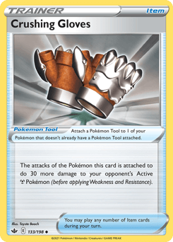 Card: Crushing Gloves