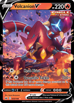 Card: Volcanion V