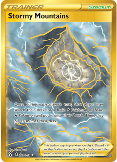 Card: Stormy Mountains