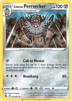 Card: Galarian Perrserker