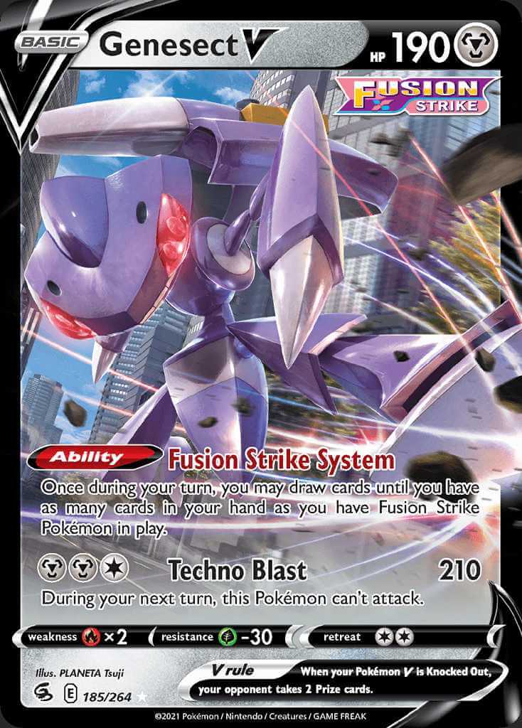 M Genesect EX pokemon card