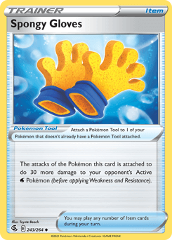 Card: Spongy Gloves