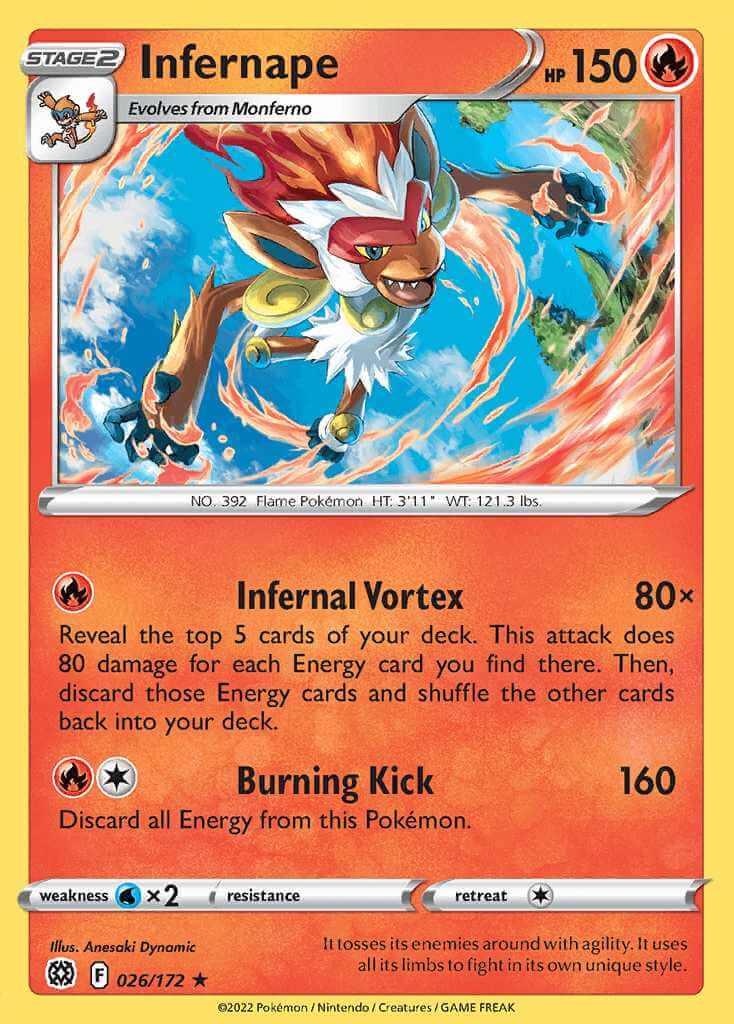 Inferno Vortex Deck Deck - PokemonCard