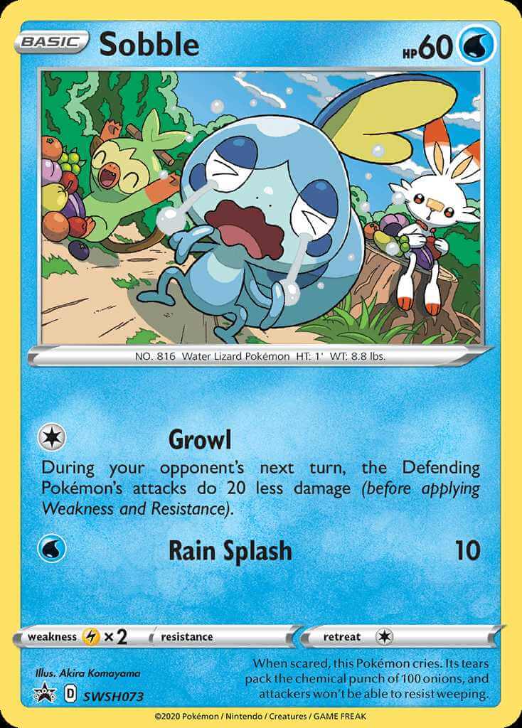 Sobble  Pokédex