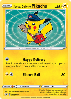 Card: Special Delivery Pikachu