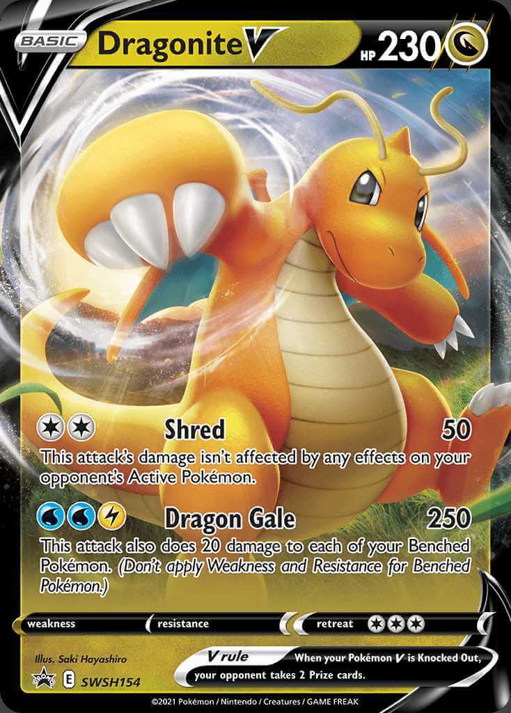 Deck Pokémon Dragão + Água c/ Dragonite V