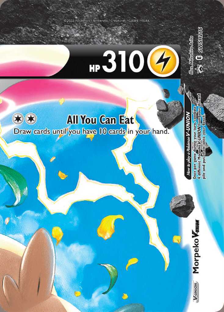 Morpeko V Union PokemonCard