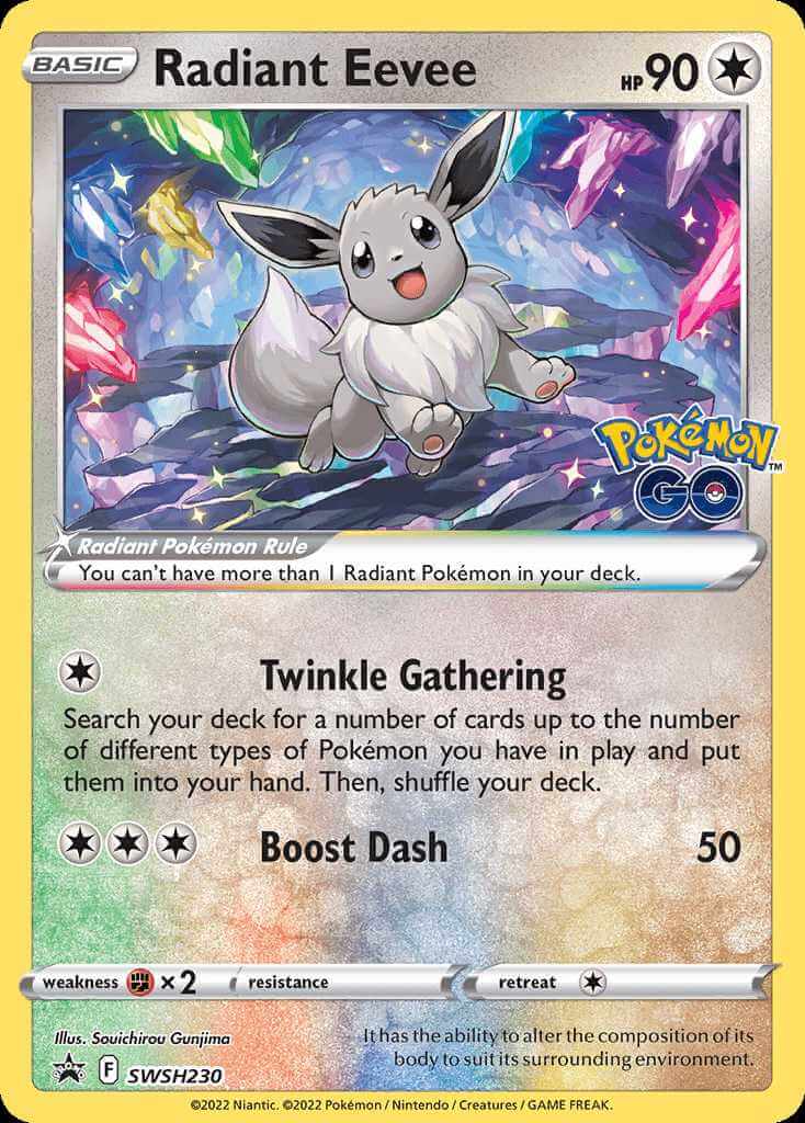 Eevee Rainbow - PokemonCard