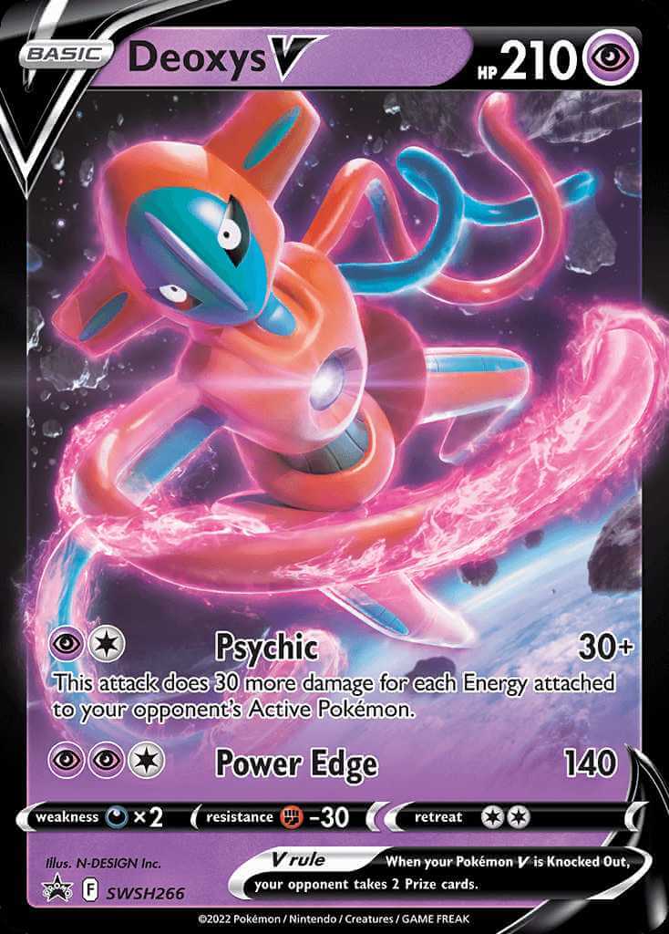 Deoxys V PokemonCard