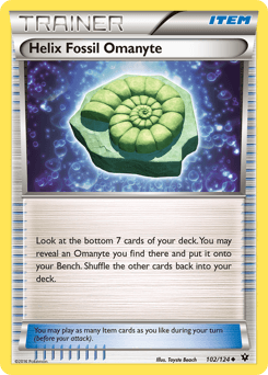Card: Helix Fossil Omanyte