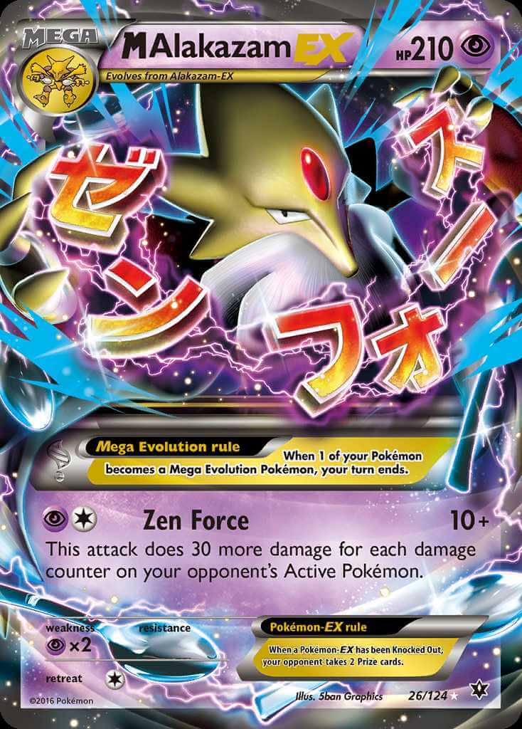 Alakazam-EX FCO 117  Pokemon TCG POK Cards