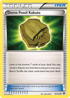 Card: Dome Fossil Kabuto
