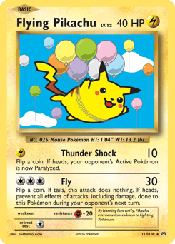 Card: Flying Pikachu