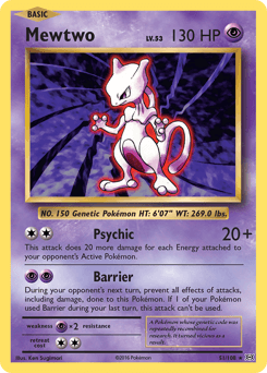 Card: Mewtwo