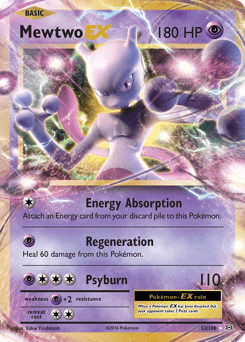 Card: Mewtwo-EX