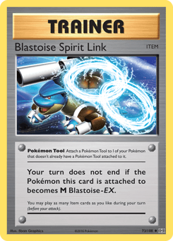 Card: Blastoise Spirit Link