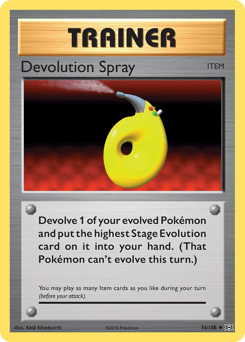 Card: Devolution Spray