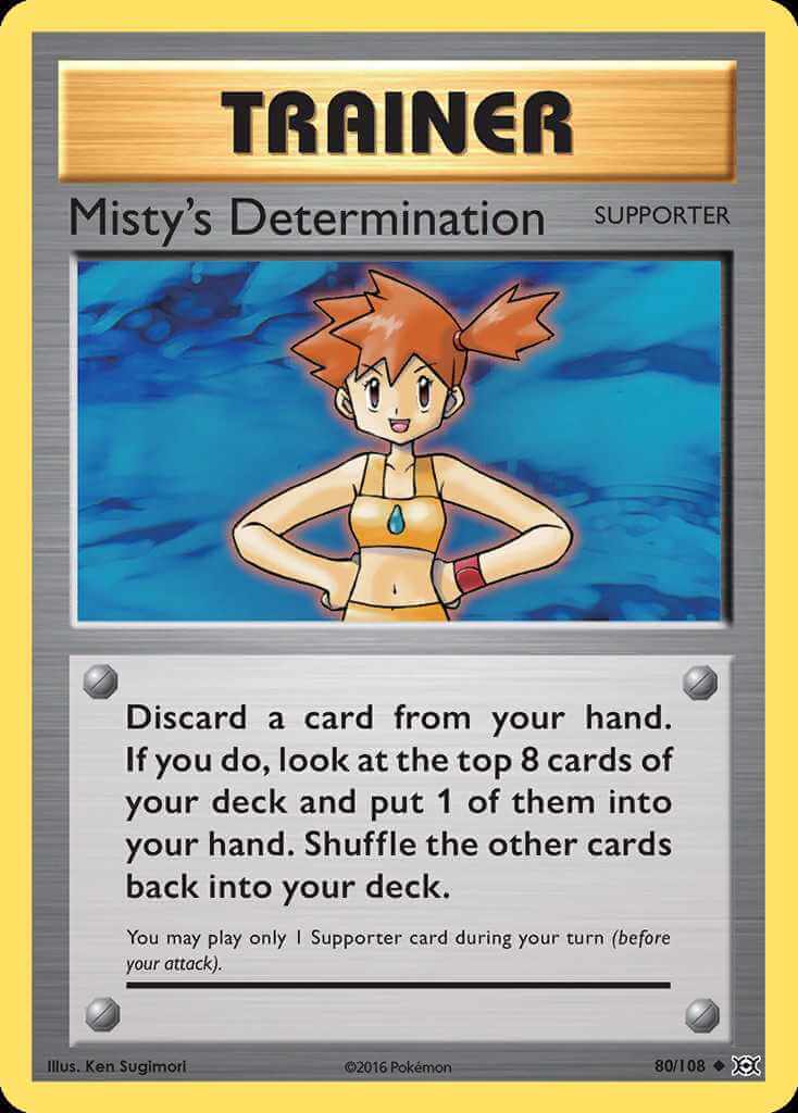 Misty's Determination
