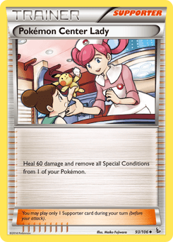 Card: Pokémon Center Lady