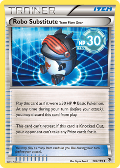 Card: Robo Substitute Team Flare Gear