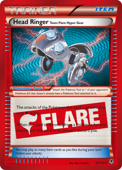 Card: Head Ringer Team Flare Hyper Gear