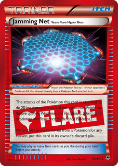 Card: Jamming Net Team Flare Hyper Gear