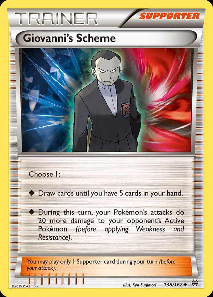 Giovanni's Scheme (xy8138) Pokémon Card Database PokemonCard