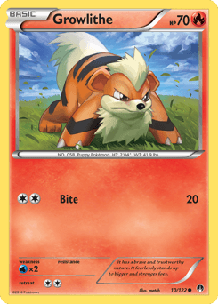 Card: Growlithe