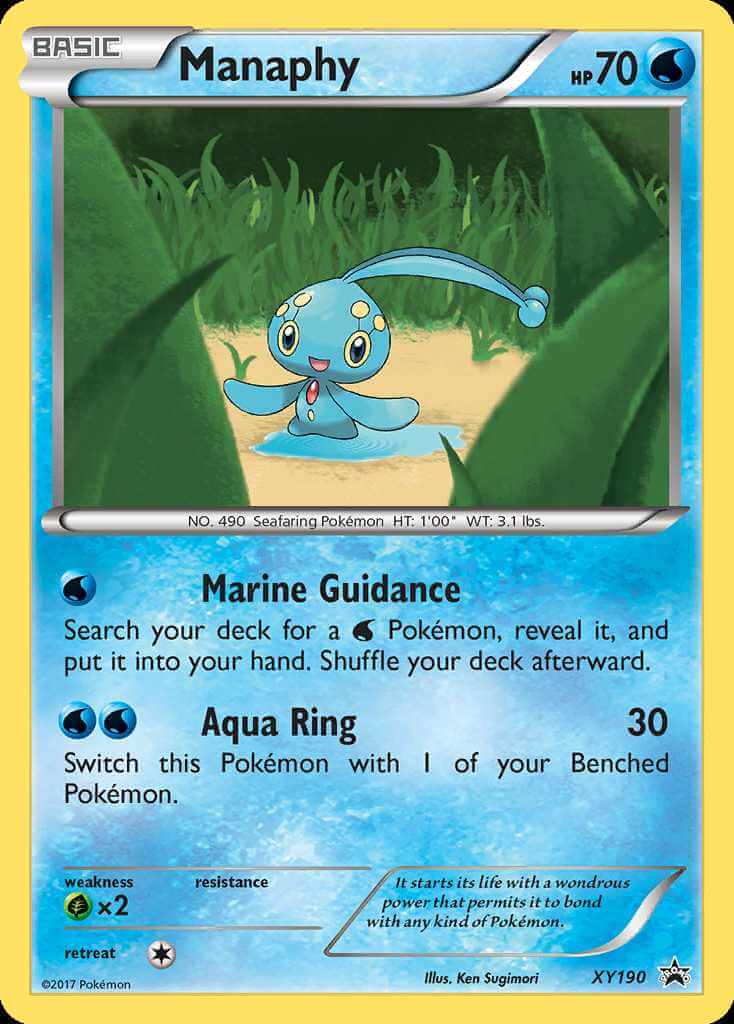 Pokemon 490 • Manaphy • Pokedex •