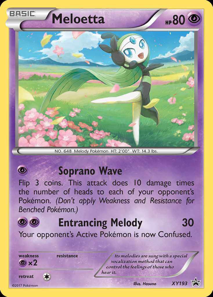 Purchase PKM Reverse 085/162 Meloetta - XY08 - BREAK through