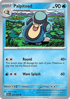 Card: Palpitoad
