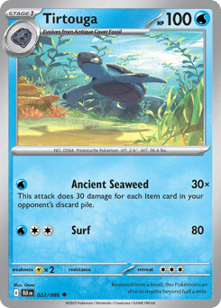 Card: Tirtouga