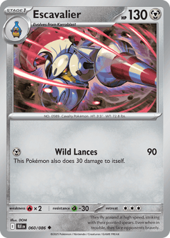 Card: Escavalier