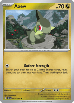 Card: Axew